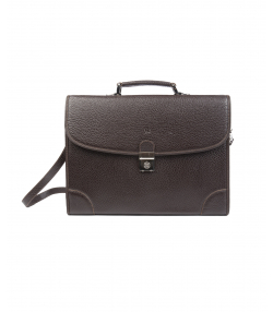 کیف اداری چرم طبیعی نوین چرم Novin Leather مدل مارلین