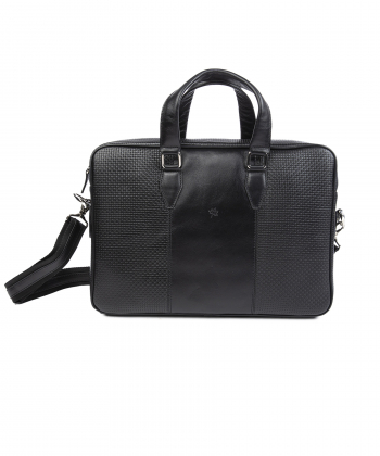 کیف اداری چرم طبیعی نوین چرم Novin Leather مدل متئو