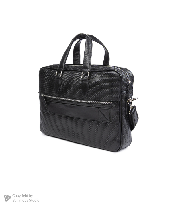 کیف اداری چرم طبیعی نوین چرم Novin Leather مدل متئو