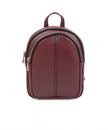 کوله پشتی چرم طبیعی نوین چرم Novin Leather مدل لیلیا