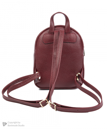 کوله پشتی چرم طبیعی نوین چرم Novin Leather مدل لیلیا