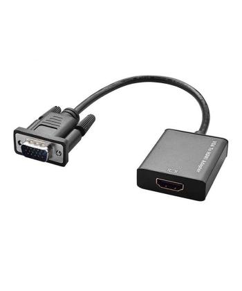 تبدیل VGA به HDMI همراه با کابل AUX و پاور