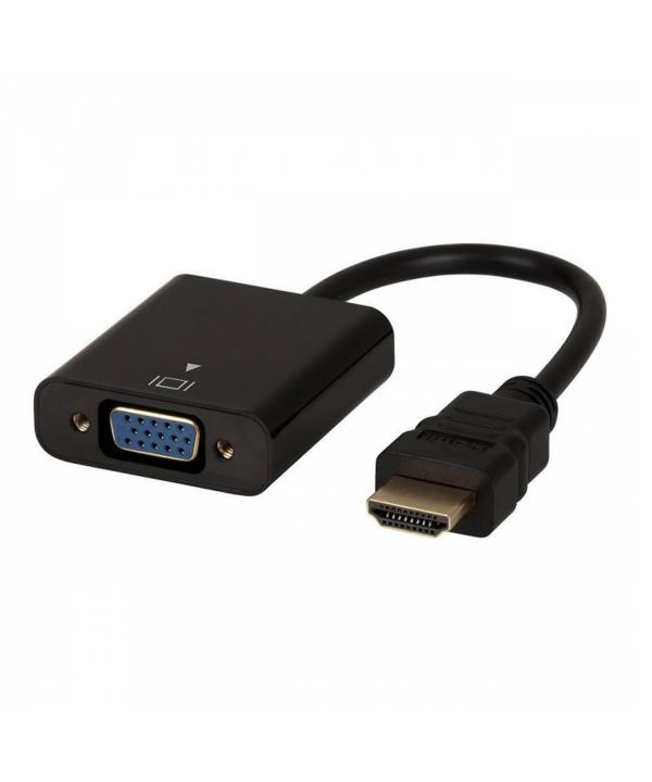 تبدیل HDMI به VGA به همراه کابل AUX - بدون پاور
