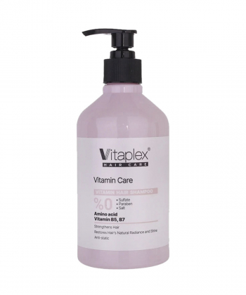 شامپو موهای خشک و نرمال ویتاپلکس Vitaplex حجم 500 میلی لیتر