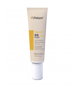 BB فلوئید ویتامین سی رز بژ ویتالیر  Vitalayer حجم 30 میلی لیتر