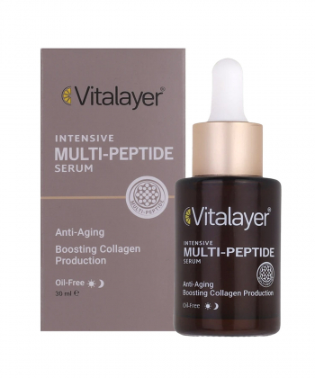 سرم صورت قطره چکانی مولتی پپتاید ویتالیر Vitalayer حجم 30 میلی لیتر