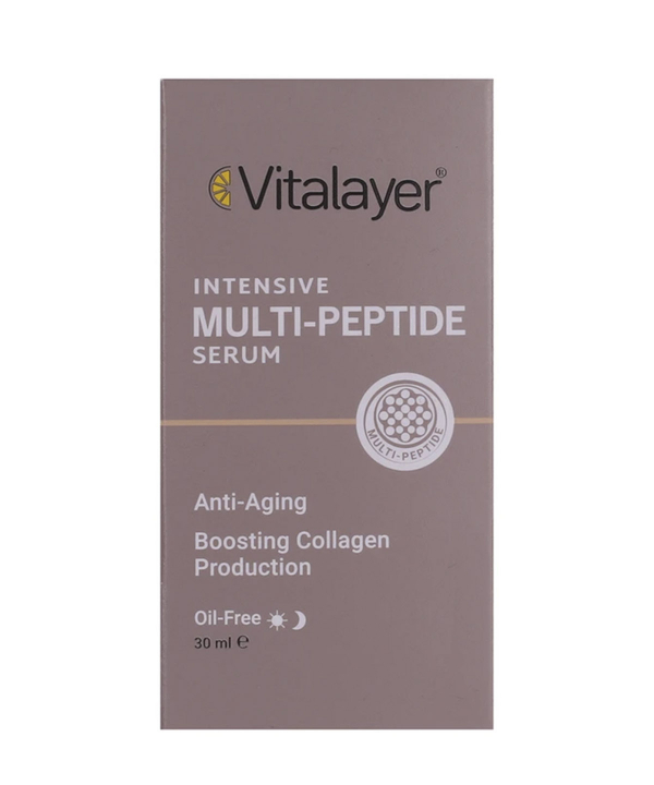 سرم صورت قطره چکانی مولتی پپتاید ویتالیر Vitalayer حجم 30 میلی لیتر