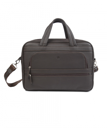 کیف اداری چرم طبیعی نوین چرم Novin Leather مدل آلنزو