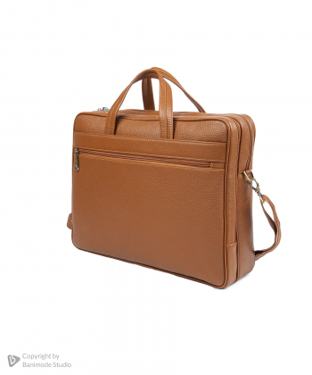 کیف اداری چرم طبیعی نوین چرم Novin Leather مدل ارتیمان