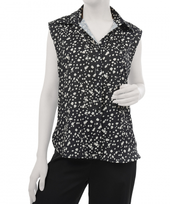 شومیز آستین کوتاه زنانه ریسانی مدل 3142