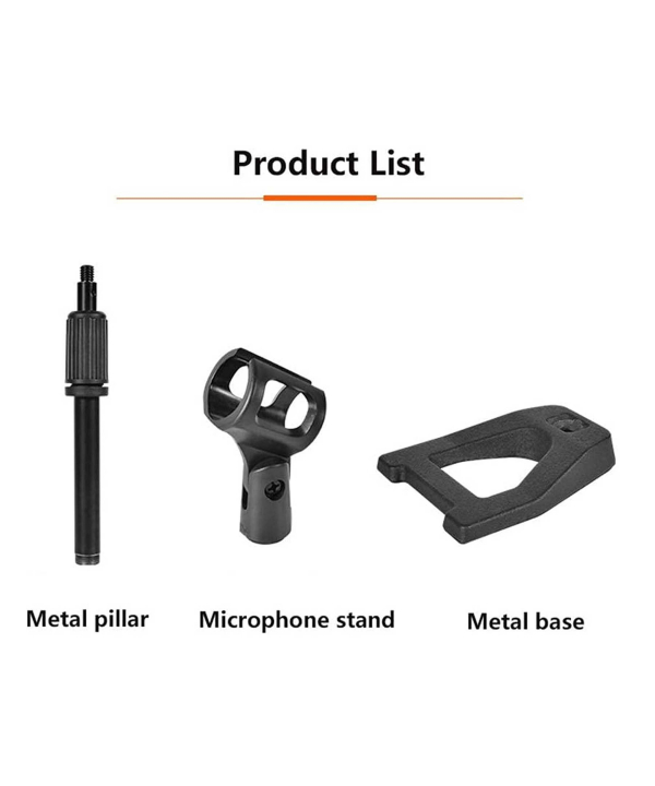 پایه میکروفون رومیزی فلزی ST300