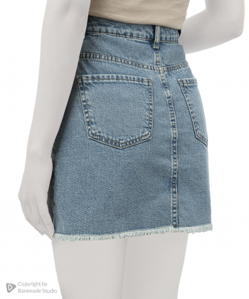 دامن کوتاه نخی زنانه فدیکو مدل 9748015