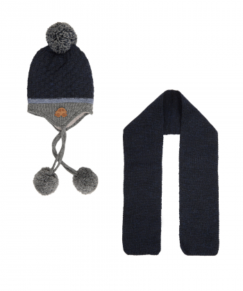 کلاه و شال گردن پسرانه ال سی وایکیکی مدل W3SET03Z4