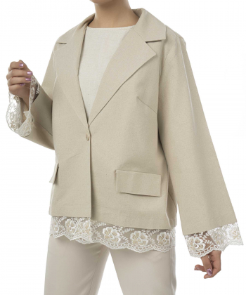 کت پارچه ای زنانه ال تی مدل CT35H