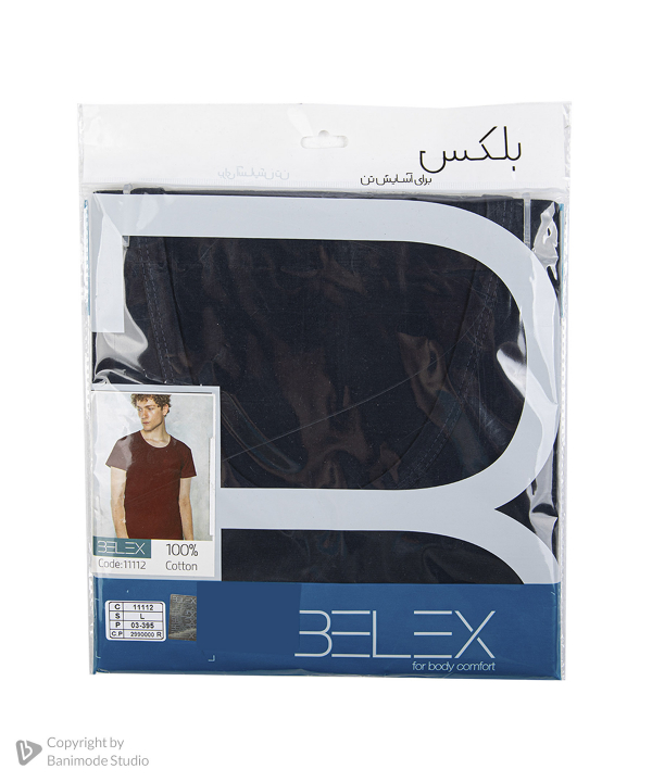زیرپوش نیم آستین مردانه بلکس Belex کد 11112