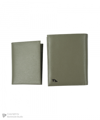 کیف پول مردانه چرم طبیعی چرم مشهد Mashad Leather مدل D5549