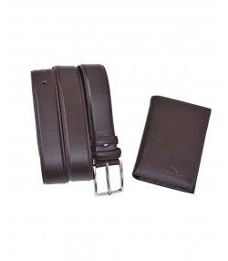 ست جیبی چرم طبیعی چرم مشهد Mashad Leather مدلU0017-091