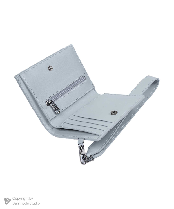 کیف پول چرم طبیعی زنانه چرم مشهد مدل D5567