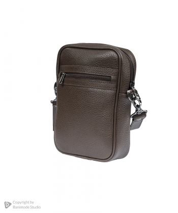 کیف دوشی مردانه چرم طبیعی چرم مشهد Mashad Leather مدل X0128