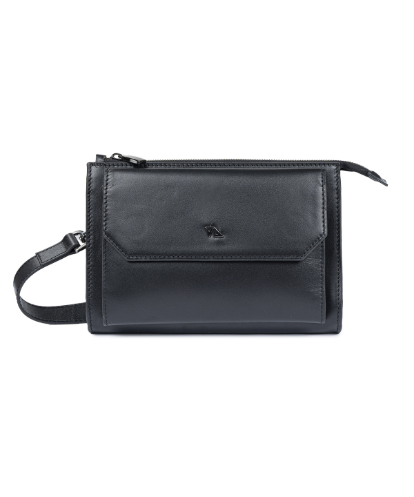 کیف کراس بادی مردانه چرم طبیعی چرم مشهد Mashad Leather مدل S0179