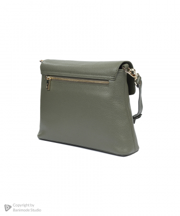 کیف دوشی زنانه چرم طبیعی چرم مشهد Mashad Leather مدل S5276