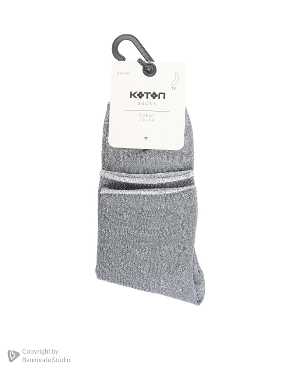 جوراب ساق کوتاه زنانه کوتون Koton کد 5SAK80147AA