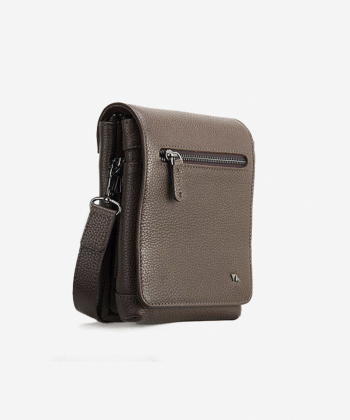 کیف کراس بادی چرم طبیعی مردانه چرم مشهد Mashad Leather مدل X0518