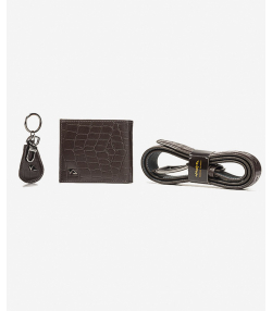 ست هدیه مردانه چرم طبیعی چرم مشهد Mashad Leather مدل U5502