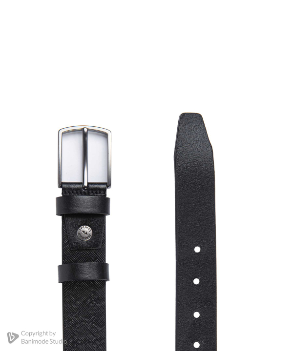 کمربند مردانه چرم طبیعی چرم مشهد Mashad Leather مدل N6537