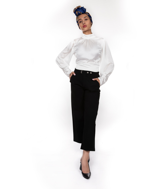  شلوار زنانه گشاد جین وست Jeanswest