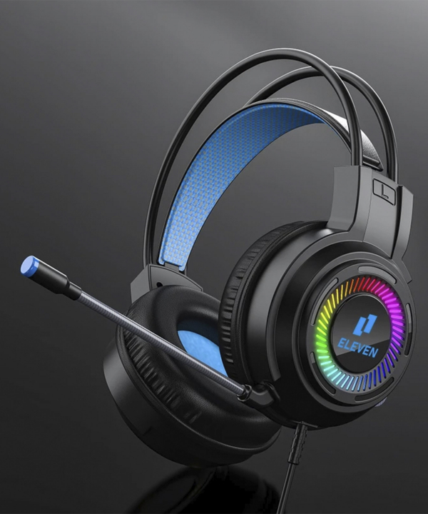هدست گیمینگ با سیم الون مدل GH40 RGB