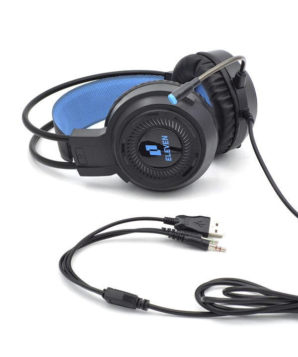 هدست گیمینگ با سیم الون مدل GH40 RGB