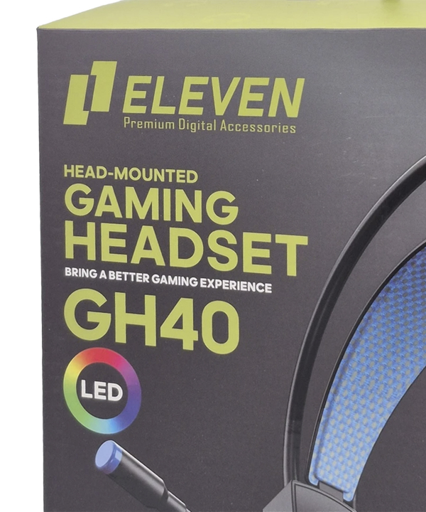هدست گیمینگ با سیم الون مدل GH40 RGB