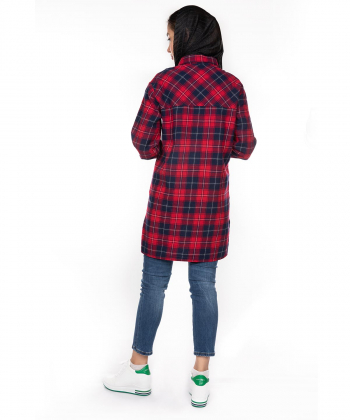 مانتو چهارخانه زنانه جین وست Jeanswest