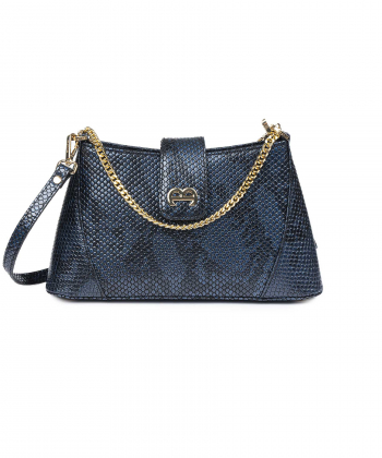 کیف دوشی چرم طبیعی زنانه منط مدل 4114