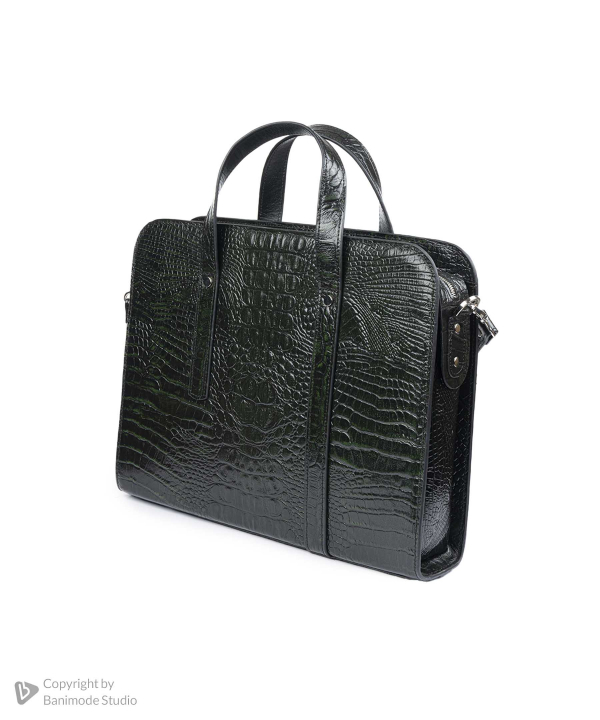 کیف اداری  مردانه چرم طبیعی منطMANTEکد A122