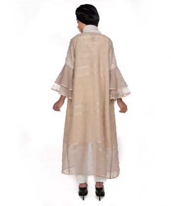 مانتو مجلسی زنانه بلند گردیه Gordye