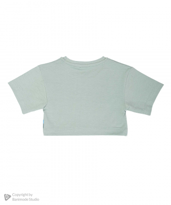 تیشرت کراپ دخترانه مرینو Merino کد 1683