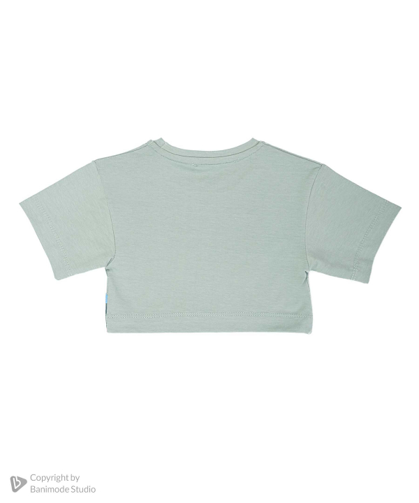 تیشرت کراپ دخترانه مرینو Merino کد 1683