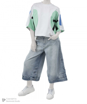 تیشرت زنانه لوسیفر Lusifer کد WTS048B04