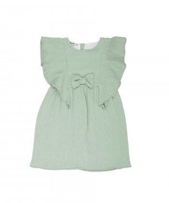 پیراهن آستین کوتاه دخترانه مرینو مدل 1666