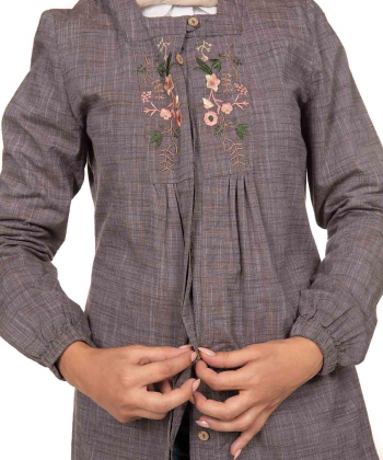 مانتو تابستانی زنانه تن درست Tane Dorost مدل شیلان