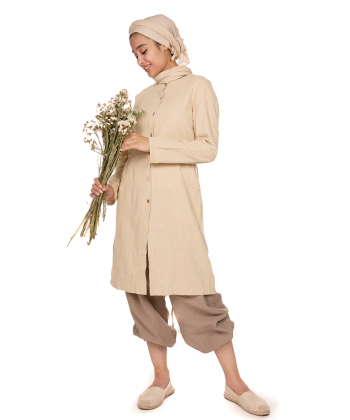 مانتو کمردار تن درست Tane Dorost مدل سینره