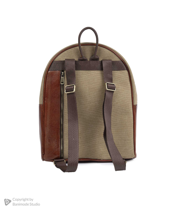 کوله پشتی چرم طبیعی صاد مدل JR6109