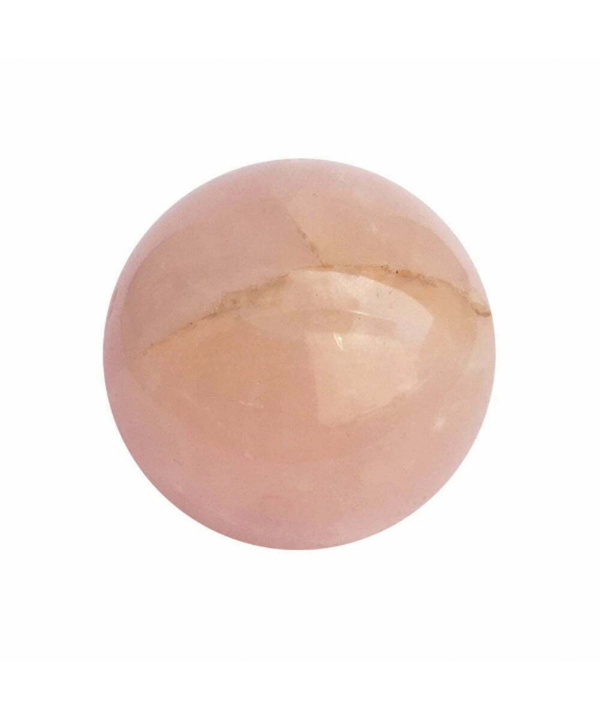 گوی سنگی رز کوارتز زیبآذین Zibazin کد RQ-5003-1