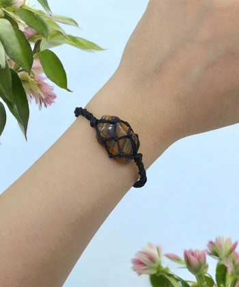 دستبند دستساز مکرومه زیبآذین Zibazin کد GD-3041