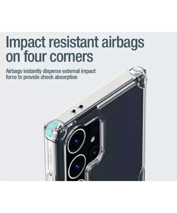 قاب محافظ مگنتی گلکسی اس 24 اولترا نیلکین Nillkin Nature TPU Pro Magnetic case Samsung Galaxy S24 Ultra