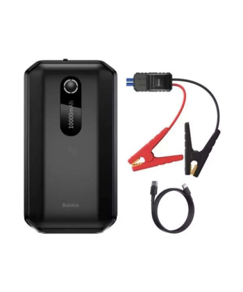جامپ استارتر و پاوربانک خودرو بیسوس Baseus Super Energy Air Car Jump Starter CGNL020101 10000mAh