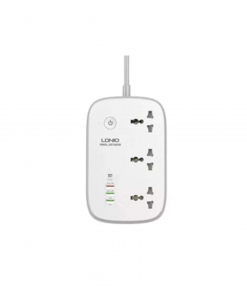 چند راهی برق و شارژر هوشمند 4 پورت الدنیو Ldnio SCW3451