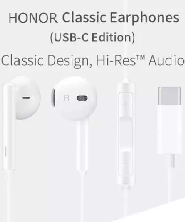 هندزفری سیمی تایپ سی اصلی آنر هواوی Honor Type-C Earphone AM33R